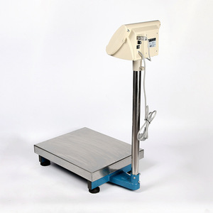 상하이 야오후아 XK3190-A12 LCD 디스플레이 스테인리스 스틸 전자저울 150kg 300kg 생선 무게 측정 - Product Image 4