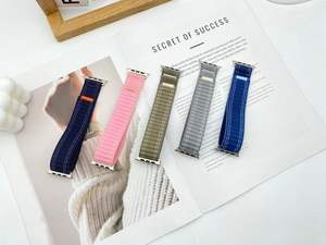 สายนาฬิกาไนลอนขายส่งสำหรับ Apple Watch S 10 11 46 มม. Ultra 49 มม. SE 44 มม. 42 มม. 38 มม. สายรัดข้อมือแบบสปอร์ตแบบตะขอเกี่ยว - Product Image 3