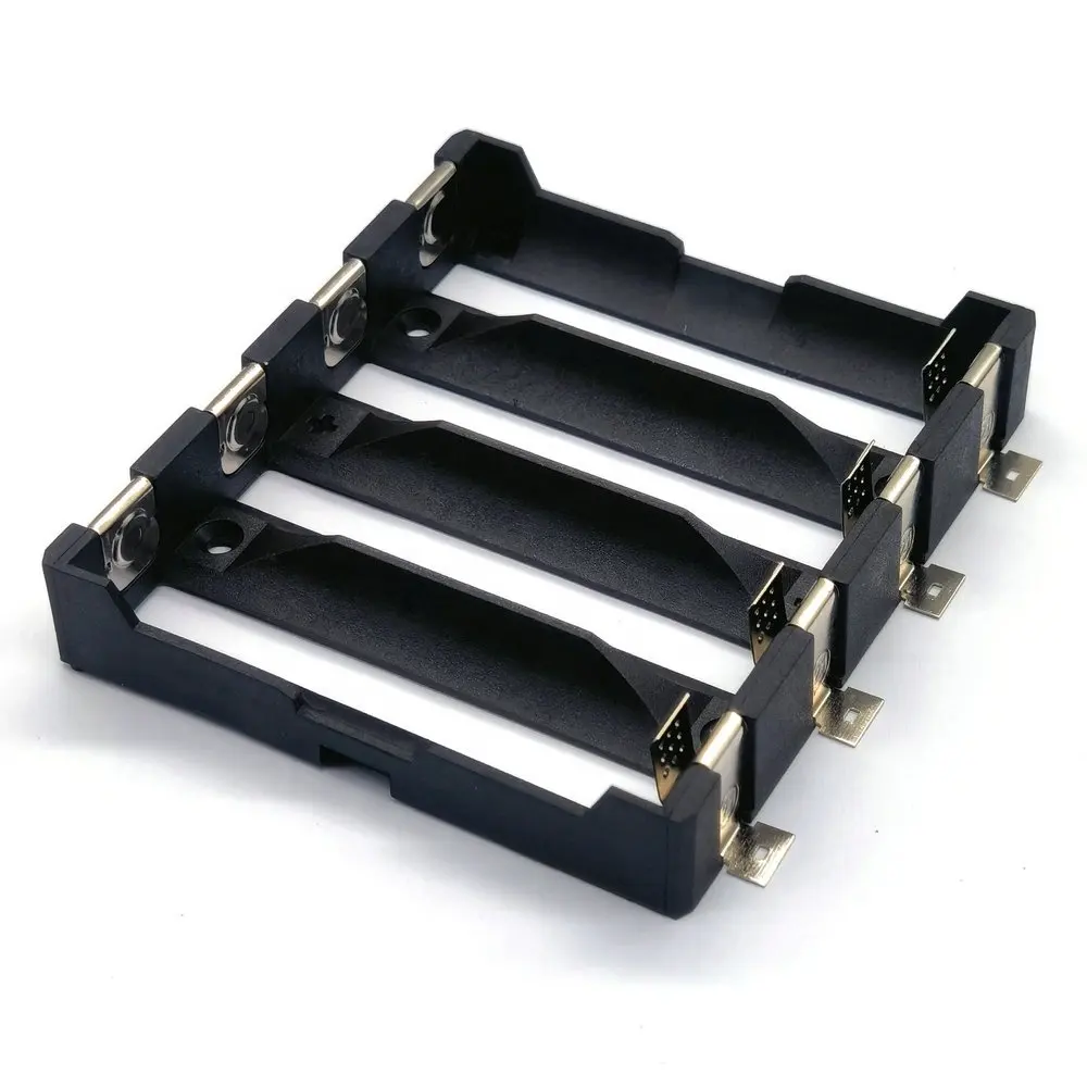 Four 4*21700 battery holder case box with Surface Mounting SMT
