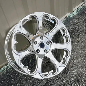 Jantes forgées style cœur <span class=keywords><strong>rose</strong></span> 16-22 pouces 4x100 4x108 5x100 5x114.3 5x112 pour <span class=keywords><strong>Mini</strong></span> <span class=keywords><strong>Cooper</strong></span> VW Honda Civic Toyota Corolla Mazda - Product Image 6