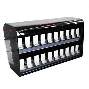 Expositor de cigarrillos de acrílico con iluminación LED para tienda de tabaco - Product Image 1