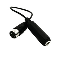 Câble d'extension Audio stéréo rs-midi, 5 broches, mâle vers femelle, 6.35MM