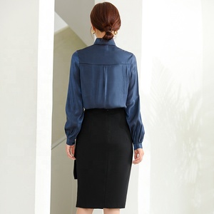 Blusa de Chifón Estilo Coreano de Moda, Modelo <span class=keywords><strong>2022</strong></span>, para Mujer, Camisas de Lujo para Oficina - Product Image 6
