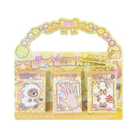 Kit de livre sensoriel DIY pour enfants, jouet en papier à faire soi-même sur le thème de l'ours de dessin animé pour jeu d'imitation, déguisement, jeu de puzzle et nail art avec pincettes