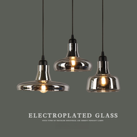 Suspension de restaurant au design nordique, luminaire artistique noir à trois têtes, lampe de comptoir de bar, lampe de chevet pour chambre