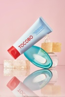 TOCOBO Mousse nettoyante à l'argile de noix de coco 150ml Coréen Nettoyage en profondeur des pores Argile minérale rose Contrôle du sébum Micro Bulle Hydratante