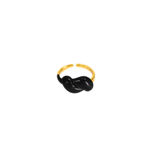Fashion <b>Rings</b> 316L Stainless Steel PVD Gold Plating Sustainable Resistant Design - Product Image 2