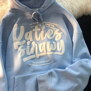 Sudadera con Capucha de Invierno para Hombre, Personalizada con Logotipo OEM, 100% Algodón Grueso, Talla Grande, 3D para Bordado, Alta Calidad - Product Image 1