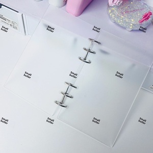 สมุดบันทึกแบบห่วงสีแดง รุ่นเพิ่มความหนาและกว้าง พร้อมกระเป๋าออมสิน - Product Image 5