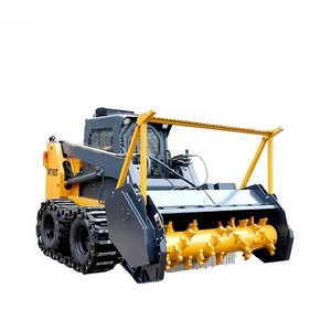 China New X0513 Mini <b>Skid</b> <b>Steer</b> Backhoe Attachments <b>Forestry</b> Mulcher Machine Mower Tree <b>Mulchers</b> Durable - Product Image 2