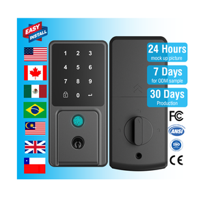 Te'an chốt cửa kỹ thuật số khóa thông minh khóa với Vân Tay Điện mật khẩu Ổ khóa cho nhà nhôm khách sạn cửa gỗ sử dụng - Product Image 1