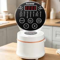 Autocuiseur Électrique Automatique Professionnel 1L 400W avec Cuve Antiadhésive, Boîtier en Plastique, Cuisson Vapeur Supérieure et Inférieure, OEM