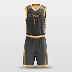 Top Quality Basketball Sport Wear Shirts Men Team Basketball Uniform With Custom Team And Logo Design