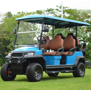 Carrito de Golf Elevado de 6 Plazas, Sistema de CA de 72V 7KW, Batería de Litio con Energía Solar - Product Image 5