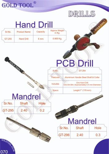 Herramienta de oro, joyería, taladro manual - Product Image 3