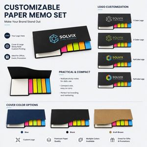 Promotional Customized Logo Rectangular Desktop Memo Pad Set Post <b>Sticky</b> <b>Note</b> Paper <b>Sticky</b> <b>Notes</b> for Business Event Gift - Product Image 3
