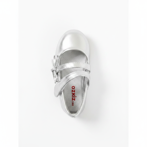 OZKIZ Chaussures à ruban coréennes pour enfants, mocassins pour filles de 2 à 7 ans, unies, pour fêtes, en tissu, printemps/automne, mode enfantine, vente en gros - Product Image 2