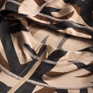 Solarwool Factory OEM/ODM Hoodie imprimé <span class=keywords><strong>camouflage</strong></span> en laine mérinos pour hommes, pêche et <span class=keywords><strong>chasse</strong></span> - Product Image 3