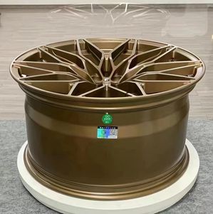 Llantas de aleación forjadas monobloque de bronce personalizadas escalonadas 8Jx19 y 9Jx19 5X120 aptas para Bmw <span class=keywords><strong>535</strong></span> - Product Image 6