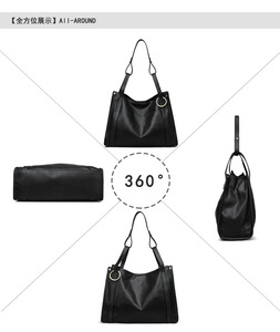 New High Quality Women Messenger Bags for Women Genuine Leather Handbags Crossbody Bags Ladies Shoulder Bags <b>Tote</b> Top-handle - Product Image 4