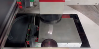 Machine tout-en-un pour le décapage de la peinture sur verre, le perçage, le sablage au laser et la gravure sur verre