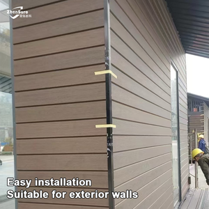 Offre Spéciale Vente Directe Nouvelle Annnonce Panneau Mural Extérieur WPC en Bois Écologique Résistant aux Intempéries et aux Fissures - Product Image 4