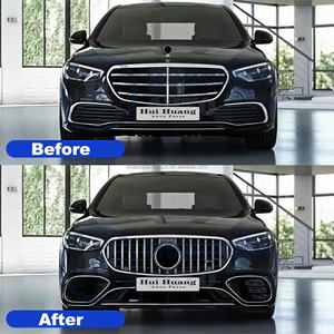 W223 <span class=keywords><strong>S63</strong></span>/S65 AMG Style Body Kit 2020 2021 <span class=keywords><strong>2022</strong></span> 2023 2024 2025 Upgrade Bodykit S Class Old to New Car Bumpers Facelift Full Set - Product Image 5