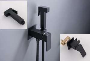 Квадратный потайной смеситель для ванной - Product Image 5