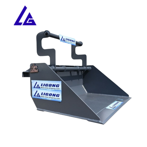 Excavator Heavy Duty Blade Bucket Dozer Bucket with S45 Bracket for 5-10 Ton Excavator
