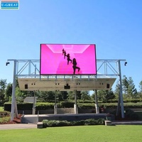 Hot Sales Voll farbe HD SMD 3mm 4mm 5mm wettbewerbs fähigen Preis LED-Bildschirm Wanda zeige Outdoor-Marketing