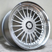 عجلات سبائك ألومنيوم عميقة الحواف رائجة البيع مقاس 18 و19 بوصة، 5x112 و5x120 لسيارات BMW الفئة 3 والفئة 5 وM3 وM4 وM5 وX3 وX5 وX6 وZ4، عجلات بخمس فتحات