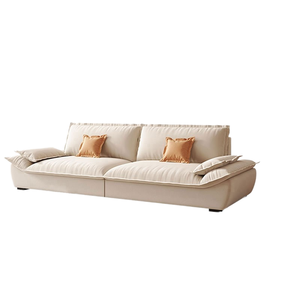 Sofá Cama Minimalista Moderno Italiano, Sofá Cama Convertible de Terciopelo de Lujo con Armazón de Madera Extensible para Sala de Estar u Hotel - Product Image 6