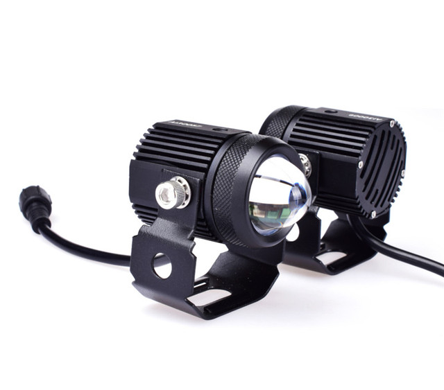 Dual Color H4 BA20D P15D Led Motorcycle Headlight Waterproof Headlamp High Low Beam Spot Bulb for Motorbike Motors