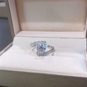 Classic 3CT Oval Lab Grown Diamond Bilateral Set Engagement <b>Ring</b> IGI Certified 14K 18K Solid Gold Fine Jewelry for Women - Product Image 1