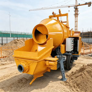Bétonnière <span class=keywords><strong>LOVO</strong></span> 30-45m/h avec pompe et moteur - Double fonction de pompage et de mélange, pompe à béton haute efficacité - Product Image 4
