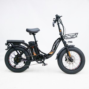 Bicicleta eléctrica plegable DISIYUAN Factory Stock <span class=keywords><strong>Samebike</strong></span> con llantas gruesas de 20 pulgadas. - Product Image 2