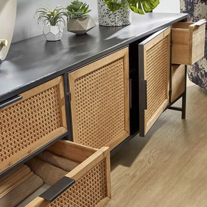 ม้วนหวายสานอ้อยม้วนหวายธรรมชาติหลากหลายสไตล์ใช้ได้ - Product Image 6