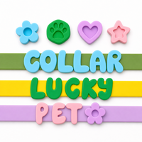 Nouveau collier pour animaux de compagnie en gel de silicone, personnalisable avec nom, lettres de dessin animé douces, pour chats et chiens - Toutes saisons, thème Halloween