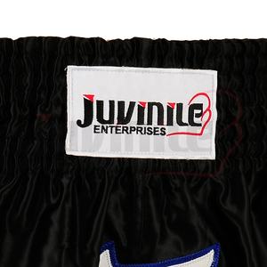 กางเกงขาสั้นผ้าโพลีเอสเตอร์100% สำหรับมวยไทยขาสั้นออกกำลังกายระบายอากาศได้ดีทำจาก MMA แบบออกแบบได้ตามที่ต้องการ - Product Image 4