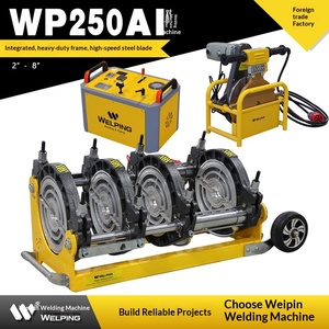 เครื่องเชื่อมท่อพีอี WP250AI ขนาด 2 นิ้ว 8 นิ้ว เครื่องเชื่อมแบบเชื่อมชน  เครื่องเชื่อมแบบใช้ความร้อน เครื่องเชื่อมท่อพีอีชนกัน - Product Image 2