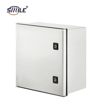 Boîte de contrôle électrique étanche en acier CHNSMILE, boîtier métallique de distribution électrique IP54