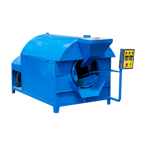 เครื่องคั่วเมล็ดพืชและถั่วขนาดใหญ่ ความจุสูง ควบคุมด้วย PLC ผลิตน้ำมันได้ ถังสแตนเลส สำหรับแป้ง ข้าวโพด นม น้ำ โรงกลั่นไวน์ - Product Image 1
