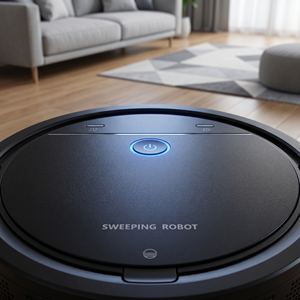 Smart <b>Robot</b> Vacuum Cleaner 1200Pa Strong Suction 1800mAh Battery 60 Mins Runtime Automatic Floor Sweeper Home Dust Cleaner - Product Image 4