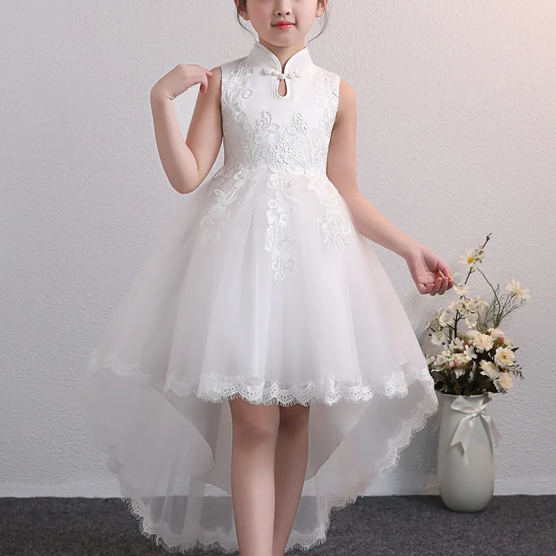 Vestido de princesa para niña pequeña, ropa de princesa para niña pequeña, minivestido informal para fiesta de cumpleaños y boda, 2020