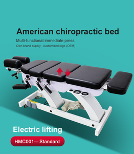 Hot Sale Modern Multi-function Chiropractic <b>Bed</b> Heavy-Duty <b>Foldable</b> Stainless Steel <b>Frame</b> for Osteopathic Practice Adjustable - Product Image 2