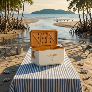 Nevera Portátil Aislada de Gran Capacidad de 47L, Reutilizable, para Viajes a la Playa y Campamentos - Product Image 1