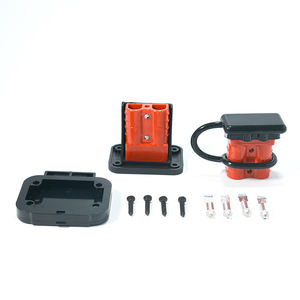 Çift Kutuplu <span class=keywords><strong>50A</strong></span> Akü Güç Konektörü Kiti, Toz Kapağı Braketi ile - Product Image 5