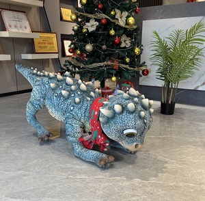 Robot chien animatronique IA Ankylosaurus - Construction métallique - Jouet de divertissement public pour centres commerciaux et aéroports - Product Image 4