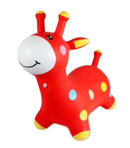 Girafe sauteuse gonflable pour enfants, animaux de ferme en PVC, prix de gros bon marché, jouet mignon pour enfants - Product Image 5