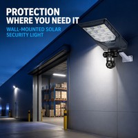 Lampadaire Solaire Tout-en-un avec Caméra CCTV à Quatre Objectifs pour Villa, Ferme, Parking – Conception et Construction de Projets